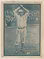 Geo. Earnshaw, Athletics A.L. from the Baseball trade card series (W517), Commercial photolithograph tinted green