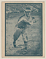 Al Simmons, Athletics A.L. from the Baseball trade card series (W517), Commercial photolithograph tinted green