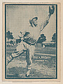 Hack Wilson, Chicago N.L. from the Baseball trade card series (W517), Commercial photolithograph tinted green