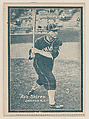 Art Shires, Chicago A.L. from the Baseball trade card series (W517), Commercial photolithograph tinted green