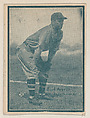 Earl Averill, Cleveland A.L. from the Baseball trade card series (W517), Commercial photolithograph tinted green