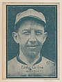 Eddy Collins, Athletics A.L. from the Baseball trade card series (W517), Commercial photolithograph tinted green