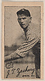 J. T. Zachary, Wash. A.L., Baseball strip card (W572), Commercial photolithograph