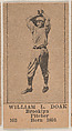 William L. Doak, Brooklyn Pitcher, Baseball photos strip cards -- Brooklyn Dodgers (W504), Universal Toy & Novelty Manufacturing Company  American, Commercial photolithograph