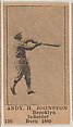 Andy H. Johnston, Brooklyn Infielder, Baseball photos strip cards -- Brooklyn Dodgers (W504), Universal Toy & Novelty Manufacturing Company  American, Commercial photolithograph