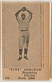 "Tiny" Osborne, Brooklyn Pitcher, Baseball photos strip cards -- Brooklyn Dodgers (W504), Universal Toy & Novelty Manufacturing Company American, Commercial photolithograph