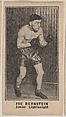 Joe Bernstein, Junior Lightweight, from Boxers strip cards (W580), Commercial photolithograph