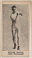 Sailor Burke, Light Heavyweight, from Boxers strip cards (W580), Commercial photolithograph