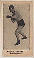 Young Corbett, Featherweight, from Boxers strip cards (W580), Commercial photolithograph