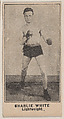Charlie White, Lightweight, from Boxers strip cards (W580), Commercial photolithograph