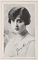 Jane Cowl from Kromo Gravure "Leading Moving Picture Stars" (W623), Kromo Gravure Photo Company, Detroit, Michigan  American, Commercial photolithograph