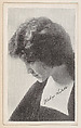 Gladys Hulette from Kromo Gravure "Leading Moving Picture Stars" (W623), Kromo Gravure Photo Company, Detroit, Michigan  American, Commercial photolithograph