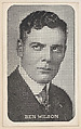 Ben Wilson from Kromo Gravure "Leading Moving Picture Stars" (W623), Kromo Gravure Photo Company, Detroit, Michigan  American, Commercial photolithograph