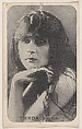 Theda Bara from Kromo Gravure "Leading Moving Picture Stars" (W623), Kromo Gravure Photo Company, Detroit, Michigan  American, Commercial photolithograph