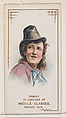 Daboll in costume of middle classes, France, 1810, from the set Actors and Actresses, First Series (N70) for Duke brand cigarettes, W. Duke, Sons & Co.  American, Commercial color lithograph