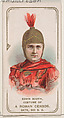 Edwin Booth in the Costume of a Roman Censor from 600 B.C., from the set Actors and Actresses, First Series (N70) for Duke brand cigarettes, W. Duke, Sons & Co. American, Commercial color lithograph