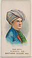 Mark Smith as Hindoo of Southern Deccan, Asia, from the set Actors and Actresses, Second Series (N71) for Duke brand cigarettes, W. Duke, Sons & Co.  American, Commercial color lithograph