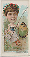 Klipp Fish, from the series Fishers and Fish (N74) for Duke brand cigarettes, Knapp & Company American, Commercial color lithograph