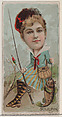 Sculpin, from the series Fishers and Fish (N74) for Duke brand cigarettes, Knapp & Company American, Commercial color lithograph