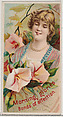 Morning Glories: Bonds of Affection, from the series Floral Beauties and Language of Flowers (N75) for Duke brand cigarettes, American Tobacco Company, Commercial color lithograph