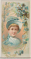 Forget-Me-Not, from the series Floral Beauties and Language of Flowers (N75) for Duke brand cigarettes, American Tobacco Company, Commercial color lithograph