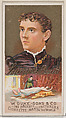 Lawrence Barrett, from the series Great Americans (N76) for Duke brand cigarettes, W. Duke, Sons & Co.  American, Commercial color lithograph