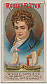 Robert Fulton, from the series Great Americans (N76) for Duke brand cigarettes, W. Duke, Sons & Co.  American, Commercial color lithograph