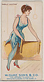 Saddle Vaulting, from the Gymnastic Exercises series (N77) for Duke brand cigarettes, W. Duke, Sons & Co.  American, Commercial color lithograph