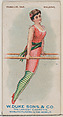 Parallel Bar, Walking, from the Gymnastic Exercises series (N77) for Duke brand cigarettes, W. Duke, Sons & Co.  American, Commercial color lithograph