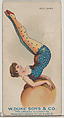 Roll Over, from the Gymnastic Exercises series (N77) for Duke brand cigarettes, W. Duke, Sons & Co.  American, Commercial color lithograph