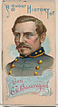 A Short History of General Pierre Gustave Toutant Beauregard, from the Histories of Generals series of booklets (N78) for Duke brand cigarettes, W. Duke, Sons & Co.  American, Commercial color lithograph
