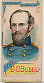 A Short History of General Don Carlos Buell, from the Histories of Generals series of booklets (N78) for Duke brand cigarettes, W. Duke, Sons & Co.  American, Commercial color lithograph