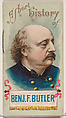 A Short History of General Ambrose Everett Burnside, from the Histories of Generals series of booklets (N78) for Duke brand cigarettes, W. Duke, Sons & Co.  American, Commercial color lithograph