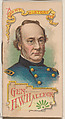A Short History of General Henry W. Halleck, from the Histories of Generals series of booklets (N78) for Duke brand cigarettes, W. Duke, Sons & Co. American, Commercial color lithograph
