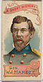 A Short History of General William J. Hardee, from the Histories of Generals series of booklets (N78) for Duke brand cigarettes, W. Duke, Sons & Co. American, Commercial color lithograph