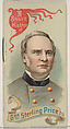 A Short History of General Sterling Price, from the Histories of Generals series of booklets (N78) for Duke brand cigarettes, W. Duke, Sons & Co.  American, Commercial color lithograph