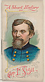 A Short History of General Franz Sigel, from the Histories of Generals series of booklets (N78) for Duke brand cigarettes, W. Duke, Sons & Co. American, Commercial color lithograph