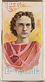 Life of Edwin Booth, from the Histories of Poor Boys and Famous People series of booklets (N79) for Duke brand cigarettes, W. Duke, Sons & Co.  American, Commercial color lithograph