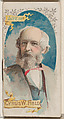 Life of Cyrus West Field, from the Histories of Poor Boys and Famous People series of booklets (N79) for Duke brand cigarettes, W. Duke, Sons & Co.  American, Commercial color lithograph