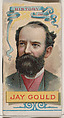 History of Jay Gould, from the Histories of Poor Boys and Famous People series of booklets (N79) for Duke brand cigarettes, W. Duke, Sons & Co.  American, Commercial color lithograph