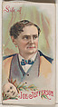 Life of Joseph Jefferson, from the Histories of Poor Boys and Famous People series of booklets (N79) for Duke brand cigarettes, W. Duke, Sons & Co. American, Commercial color lithograph