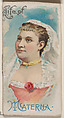 Life of Amalia Materna, from the Histories of Poor Boys and Famous People series of booklets (N79) for Duke brand cigarettes, W. Duke, Sons & Co.  American, Commercial color lithograph