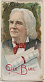 History of Ole Bull, from the Histories of Poor Boys and Famous People series of booklets (N79) for Duke brand cigarettes, W. Duke, Sons & Co.  American, Commercial color lithograph