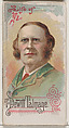 Life of Reverend T. De Witt Talmage, from the Histories of Poor Boys and Famous People series of booklets (N79) for Duke brand cigarettes, W. Duke, Sons & Co.  American, Commercial color lithograph