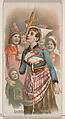 Shrove-Tide, Denmark, from the Holidays series (N80) for Duke brand cigarettes, W. Duke, Sons & Co.  American, Commercial color lithograph