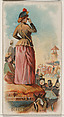 Derby Day, England, from the Holidays series (N80) for Duke brand cigarettes, W. Duke, Sons & Co.  American, Commercial color lithograph