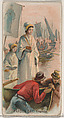 Pardon Day, France, from the Holidays series (N80) for Duke brand cigarettes, W. Duke, Sons & Co.  American, Commercial color lithograph