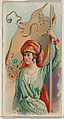 Annual Fête, Persia, from the Holidays series (N80) for Duke brand cigarettes, W. Duke, Sons & Co.  American, Commercial color lithograph