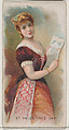 Saint Valentine's Day, United States, from the Holidays series (N80) for Duke brand cigarettes, W. Duke, Sons & Co.  American, Commercial color lithograph