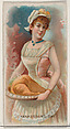 Thanksgiving Day, United States, from the Holidays series (N80) for Duke brand cigarettes, W. Duke, Sons & Co.  American, Commercial color lithograph